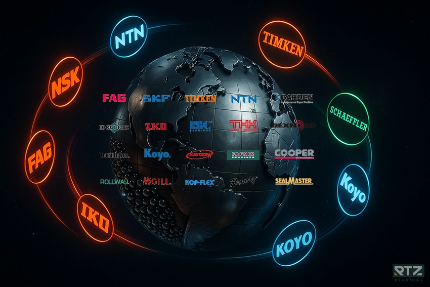 پرفروش‌ترین برندهای بلبرینگ در سال ۲۰۲۴: تحلیلی جامع از بازار جهانی
