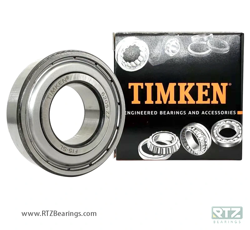 بلبرینگ شیار عمیق برند TIMKEN مدل TIMKEN 6205 ZZ C3