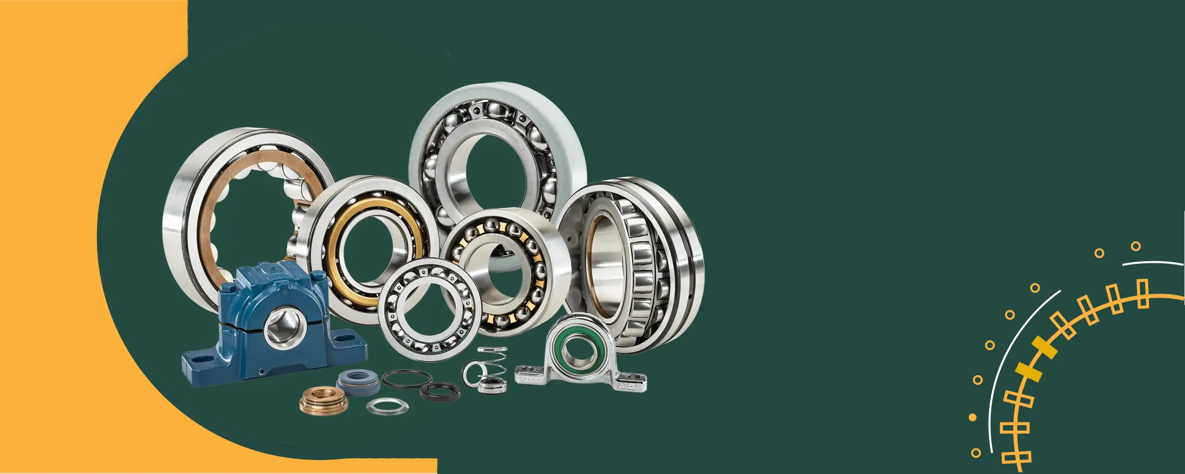 محصولات بلبرینگ اسلایدر اصلی رابین تجارت زرین