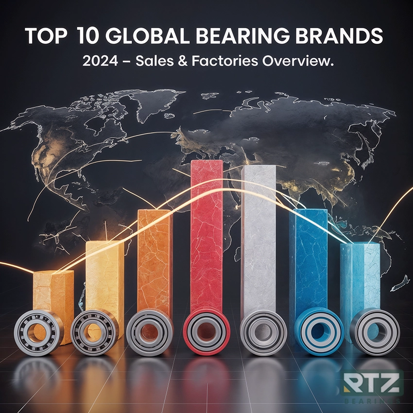 رنکینگ جهانی برندهای بلبرینگ در 2024